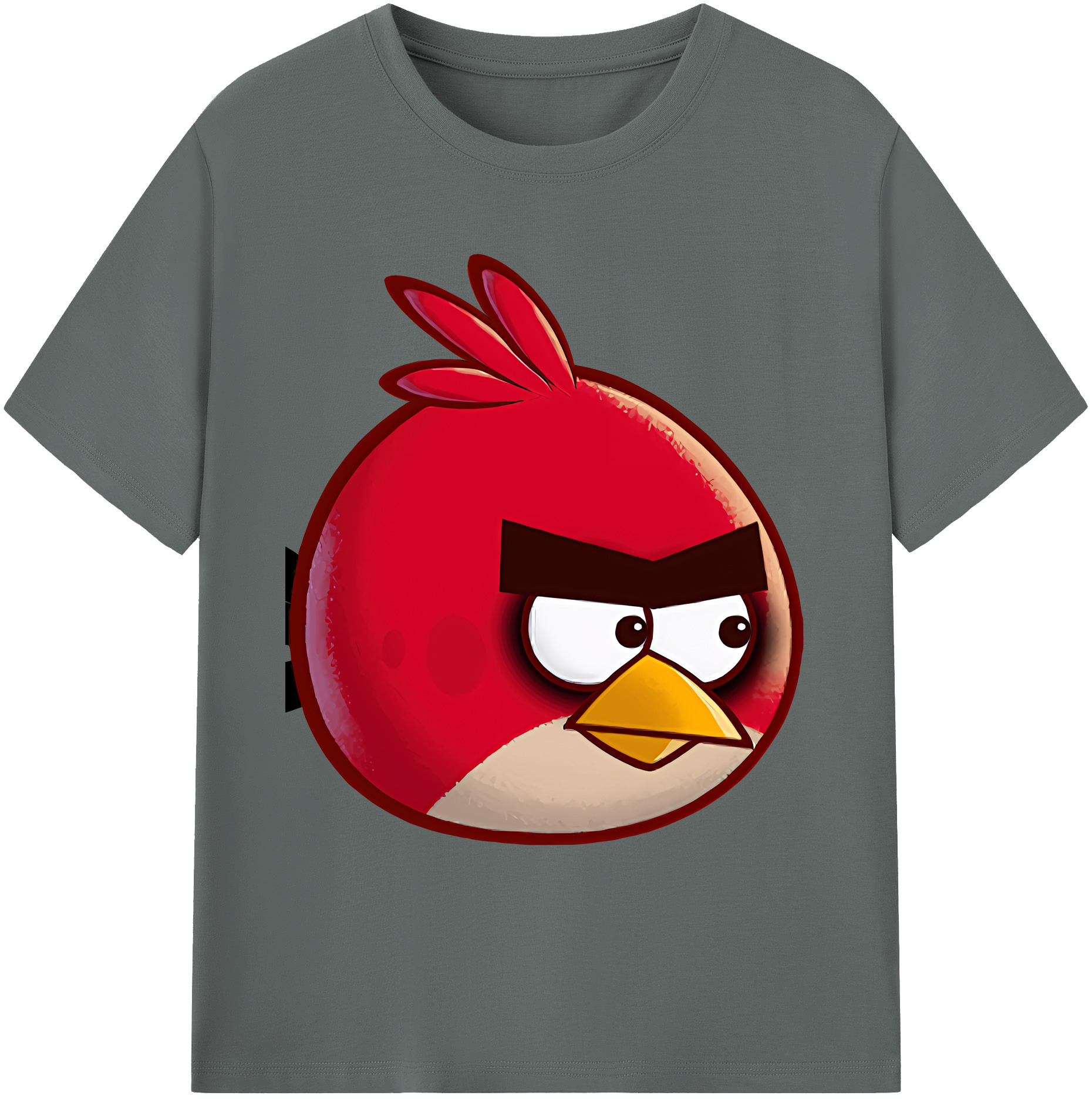 （画像用） Angry Birds アングリーバード 綿100％ メンズ半袖Tシャツ｜肌触りやわらか＆通気性